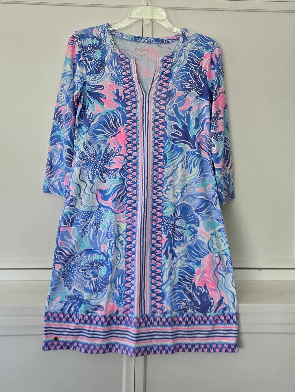Lilly Pulitzer Blue & Pink  Dress